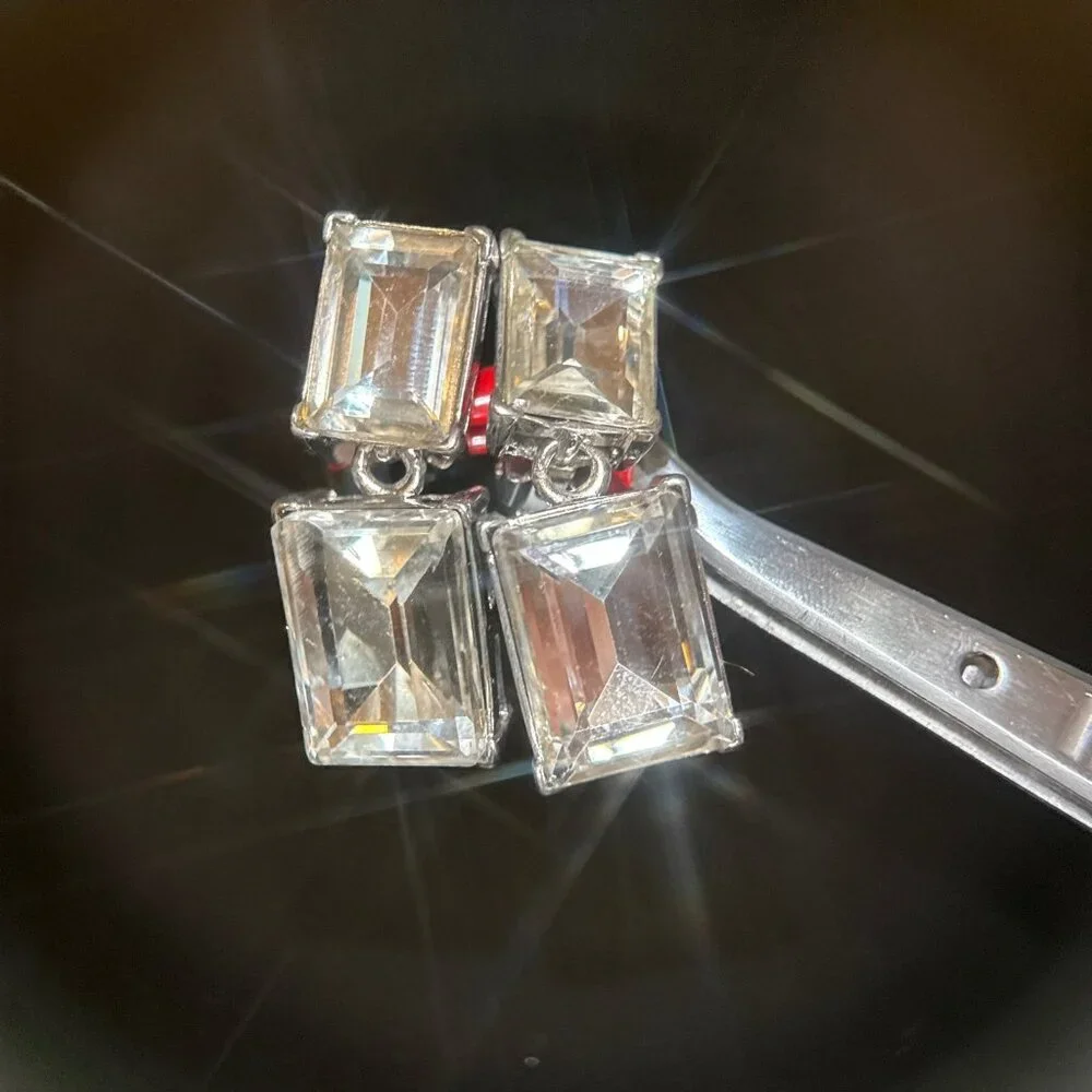KJL‎ Swarovski Earrings - Picture 2 of 4